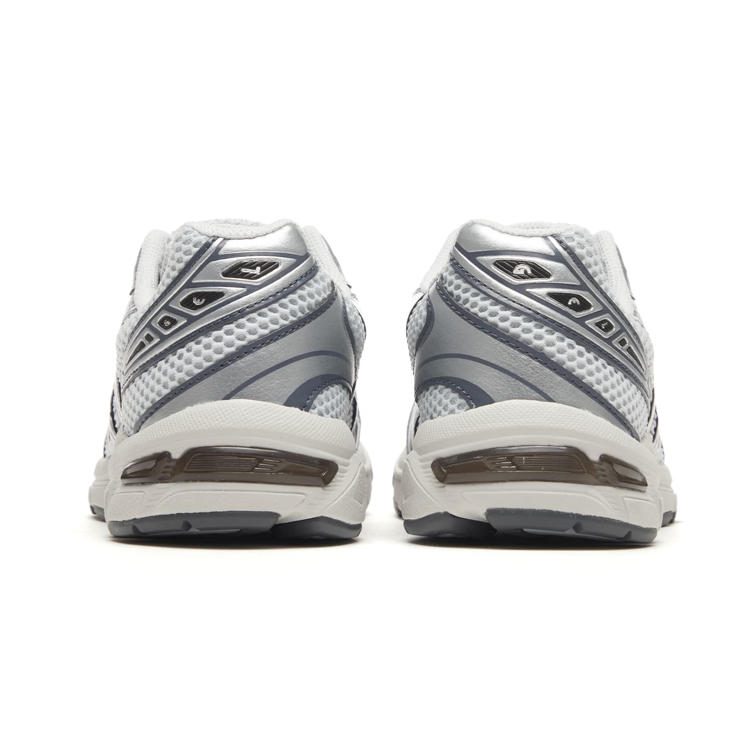 Кроссовки для бега asics Gel-1130 Беговые кроссовки Лоу-топы Серо-серебристый Унисекс - изображение 4