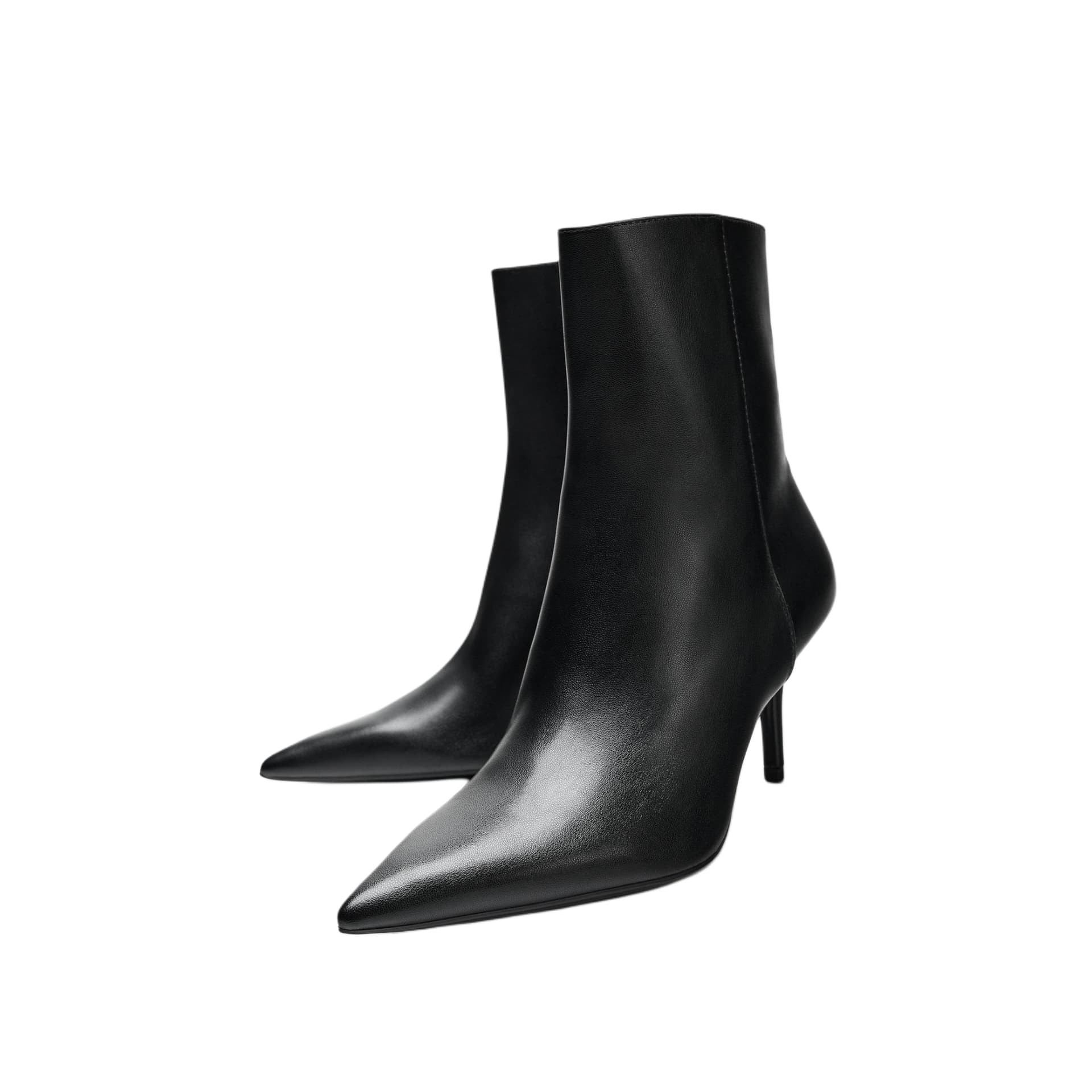 Сапоги zara Ботильоны Черный Женские - изображение 2