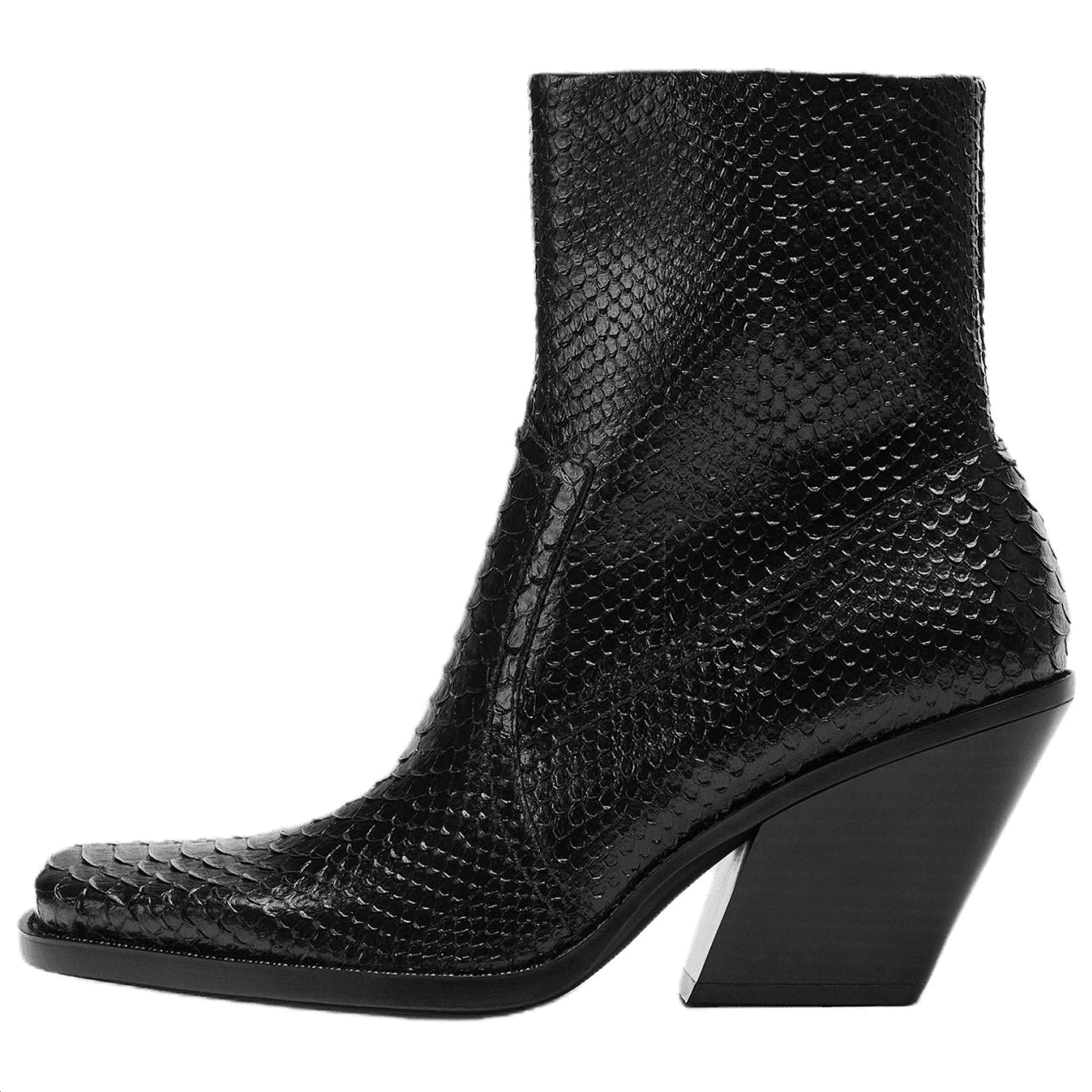 Сапоги zara Ботильоны Черный Женские - изображение 1