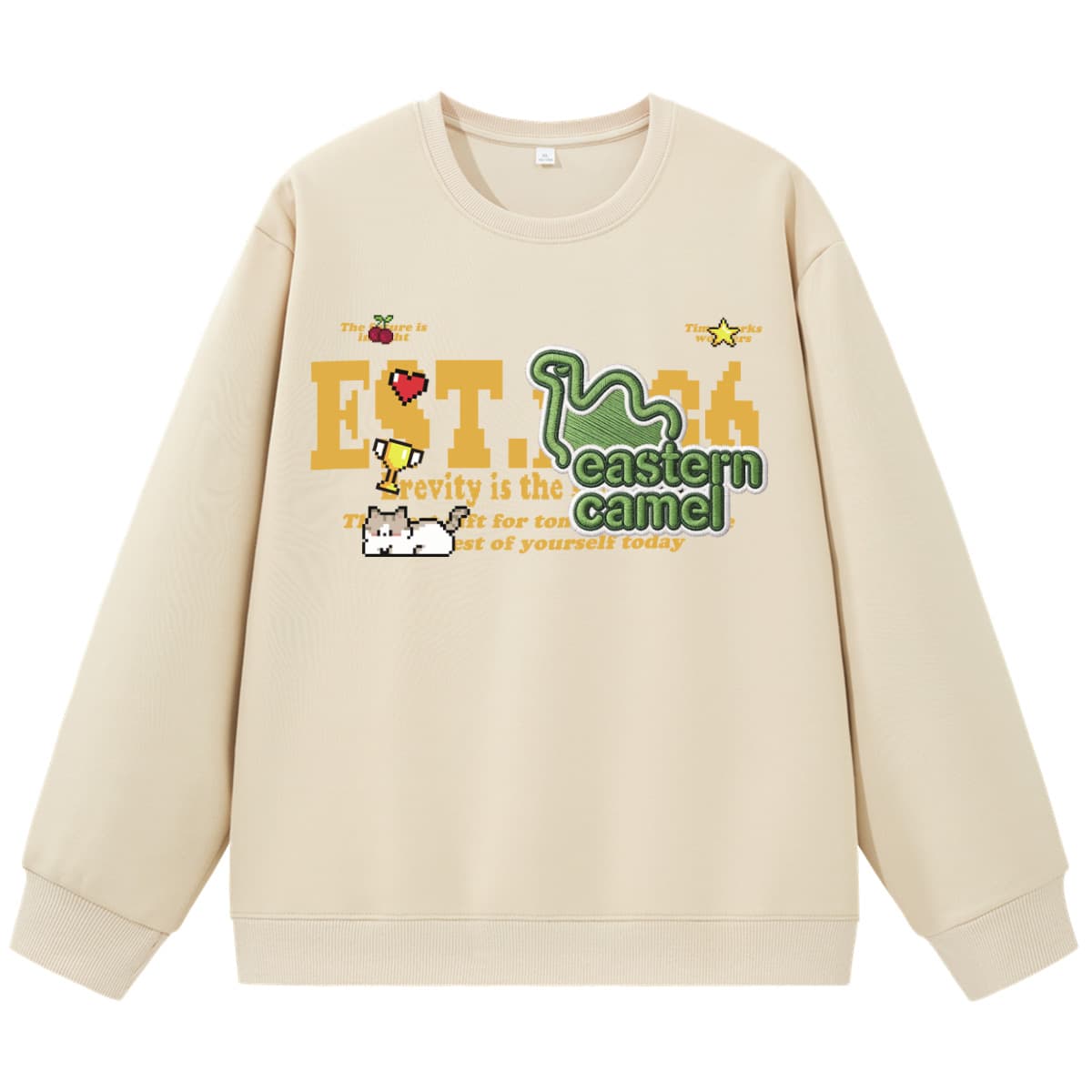 Худи EASTERN CAMEL Абрикос Унисекс Толстовки - изображение 1