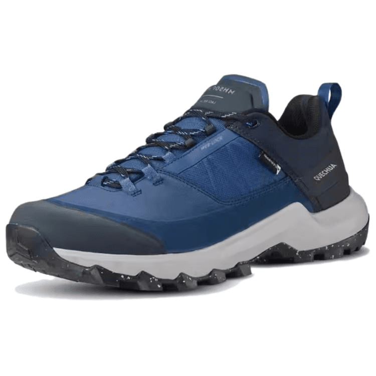 Кроссовки DECATHLON MH500 Низкий Топ Походная Обувь Мужская Черная Серый - изображение 10
