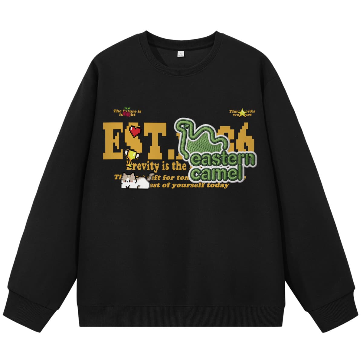 Худи EASTERN CAMEL Черный Унисекс Толстовки - изображение 1
