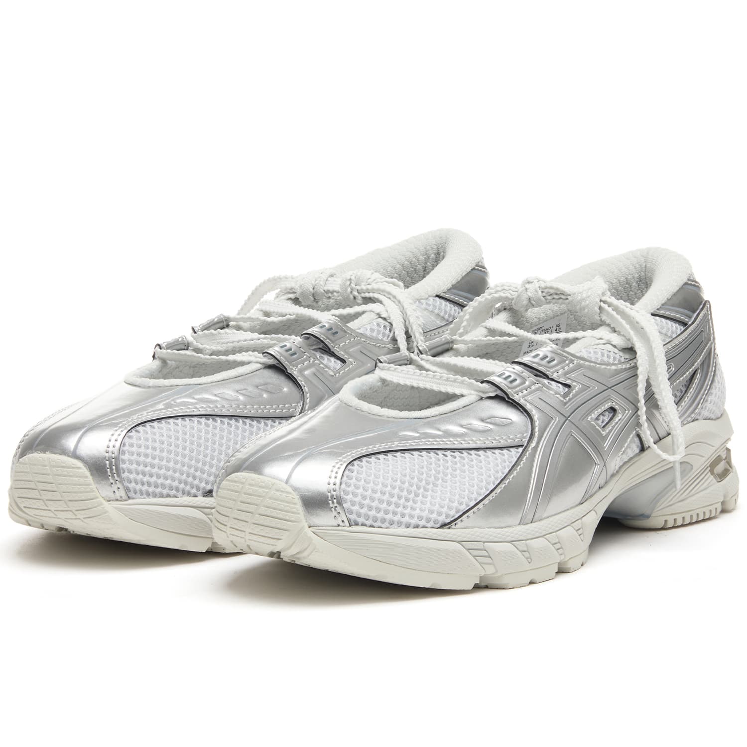 Кроссовки asics Gel-DS Trainer Повседневная обувь Лоу-топы Серебристо-белый Женские - изображение 3