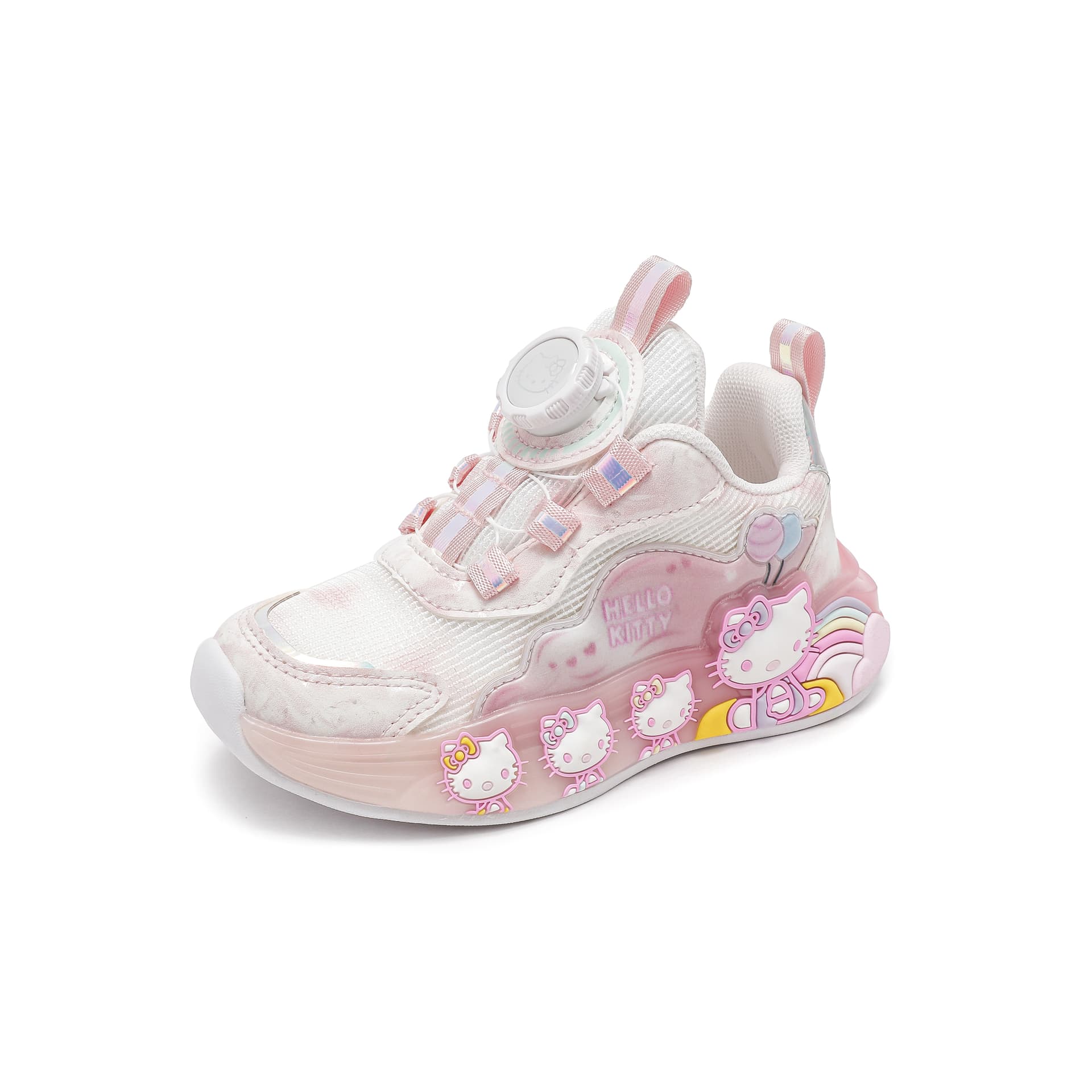 Кроссовки Sanrio Hello Kitty Синтетическая кожа противоскользящая износостойкая водонепроницаемая низкие кеды повседневная обувь - изображение 3