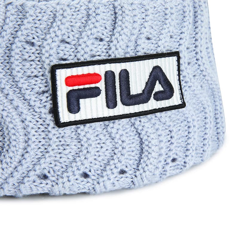 Шапка FILA Акриловая овечья шерсть шерсть полиэстеровое волокно шапка-бини унисекс - изображение 4