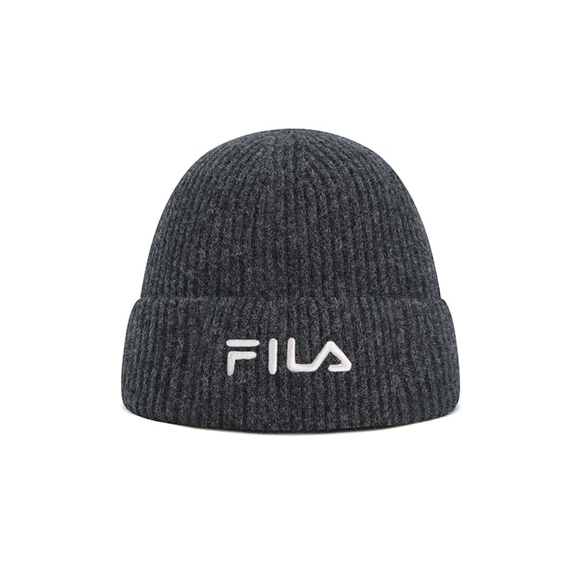 Шапка FILA Эластан Овечья шерсть Полиамид Шапки-бини Унисекс Holy Sword Серый - изображение 2