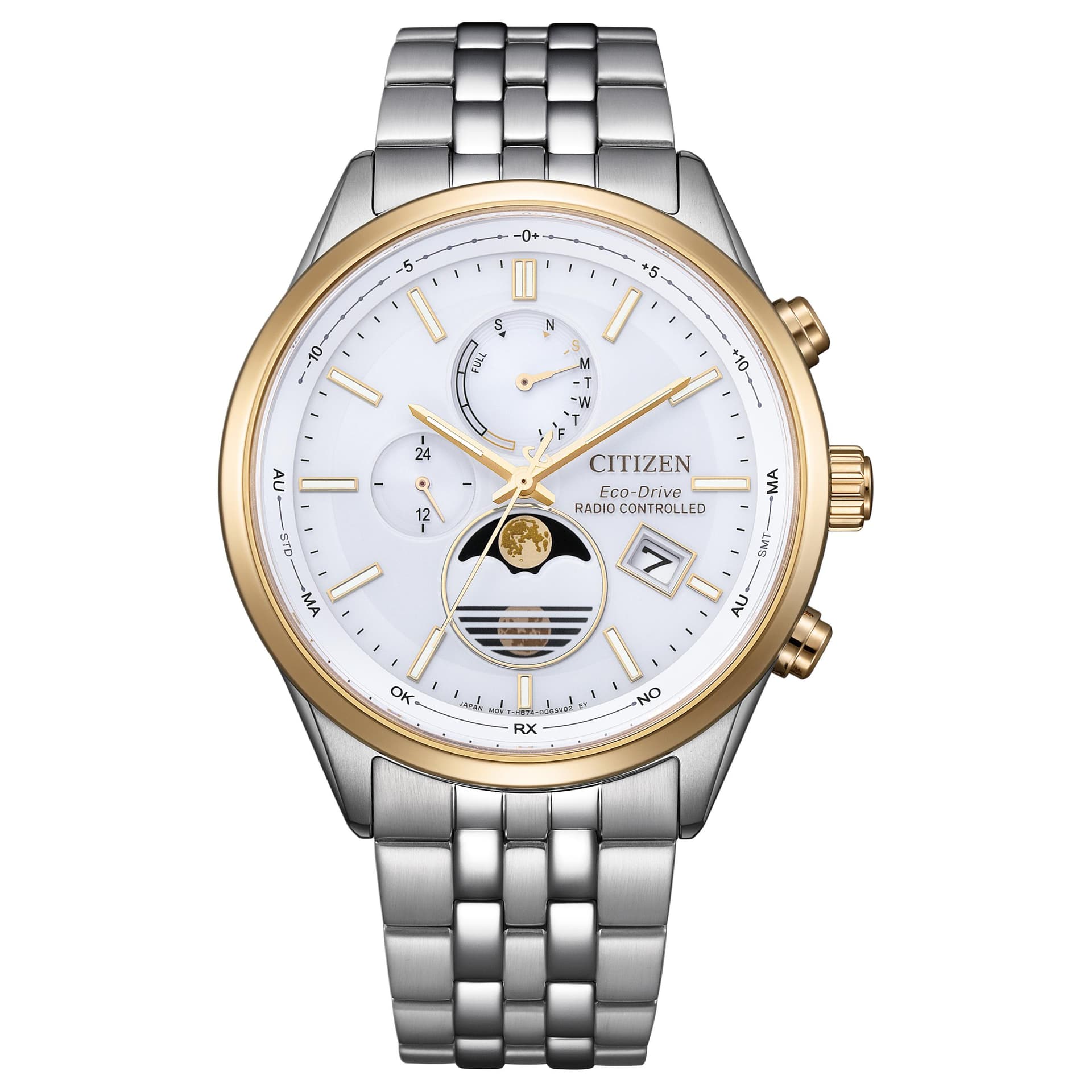 Часы CITIZEN Sky Eagle Collection Кварц Солнечный механизм Нержавеющая сталь Шнуровка Часы 42 мм - изображение 1