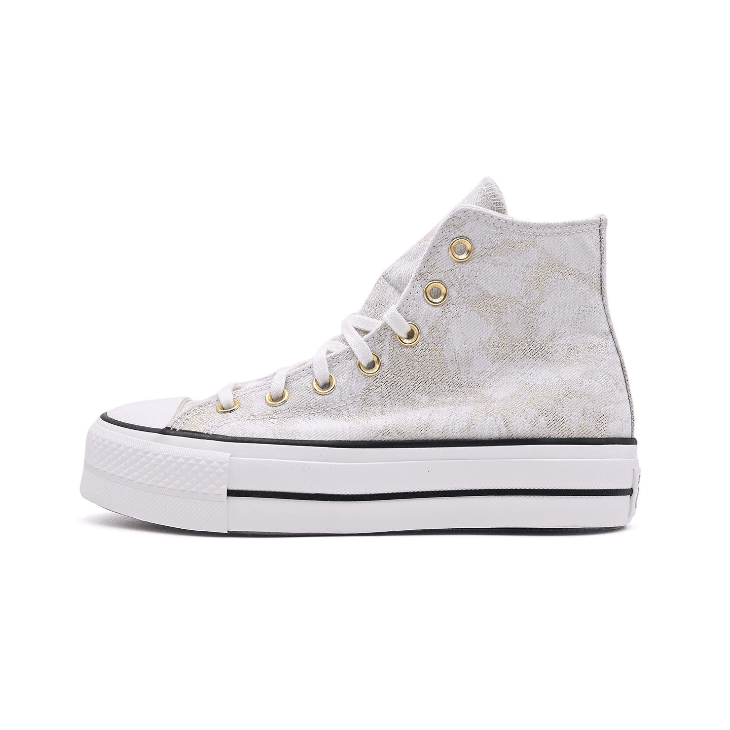 Кеды Converse Chuck TAYLOR All Star Lift Хай-топы Кеды Женские Желтый белый - изображение 1