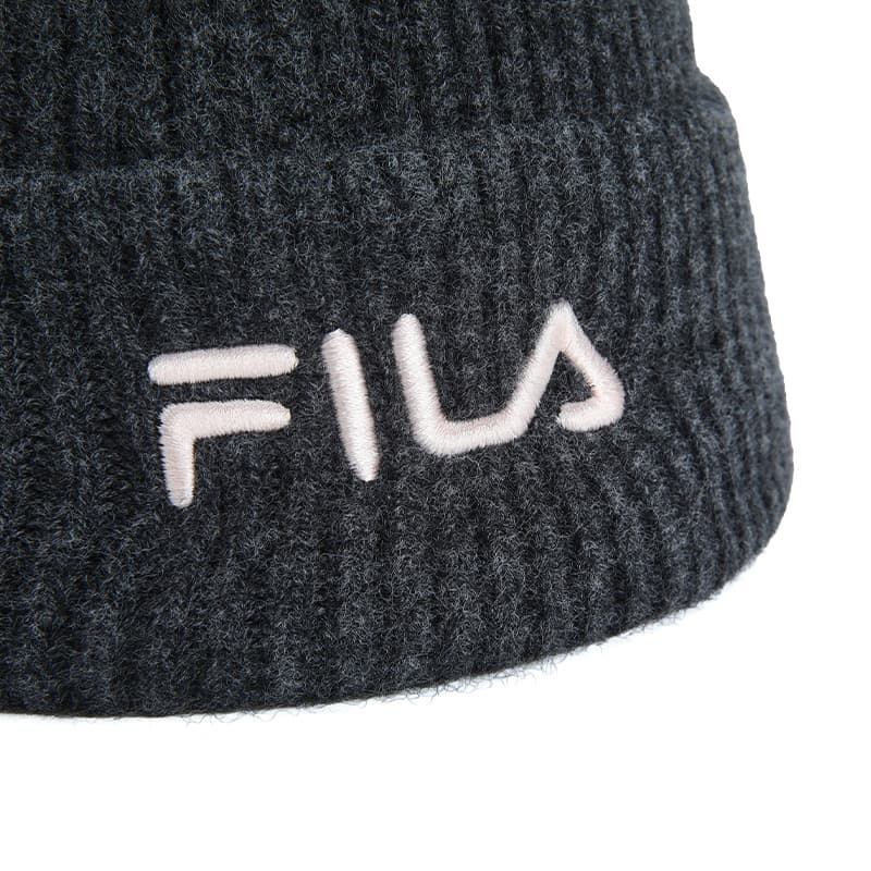 Шапка FILA Эластан Овечья шерсть Полиамид Шапки-бини Унисекс Holy Sword Серый - изображение 5