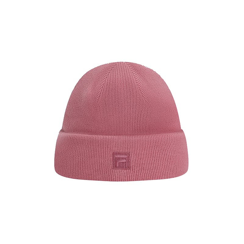 Шапка FILA Овечья шерсть Шапки из шерсти Унисекс Розовый Фиолетовый Красный - изображение 2