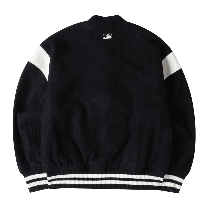 Бомбер MLB Yankees Letterman Jacket Black - изображение 2