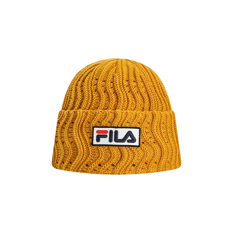 Шапка FILA Акриловая овечья шерсть шерсть полиэстеровое волокно шапка-бини унисекс - изображение 2