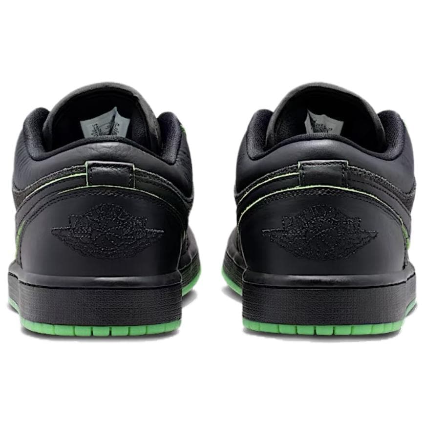 Ретро баскетбольные кроссовки Jordan Air Jordan 1 Ретро-баскетбольные кроссовки Low Топ Черный Черный Крик Зеленый Темный дымчатый серый Мужской - изображение 5