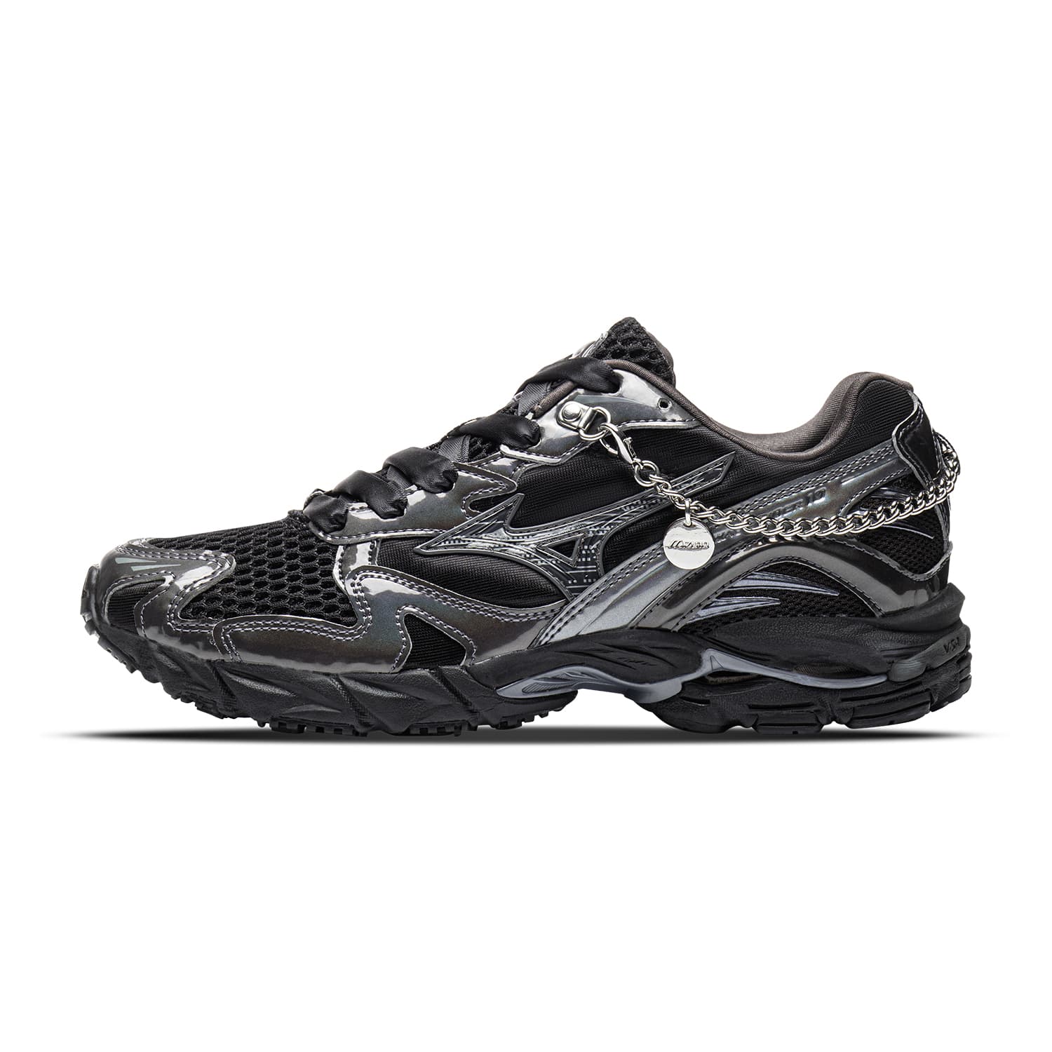 Кроссовки Mizuno Wave Rider 10 Лоу-топы Повседневная обувь Женские Черный - изображение 1