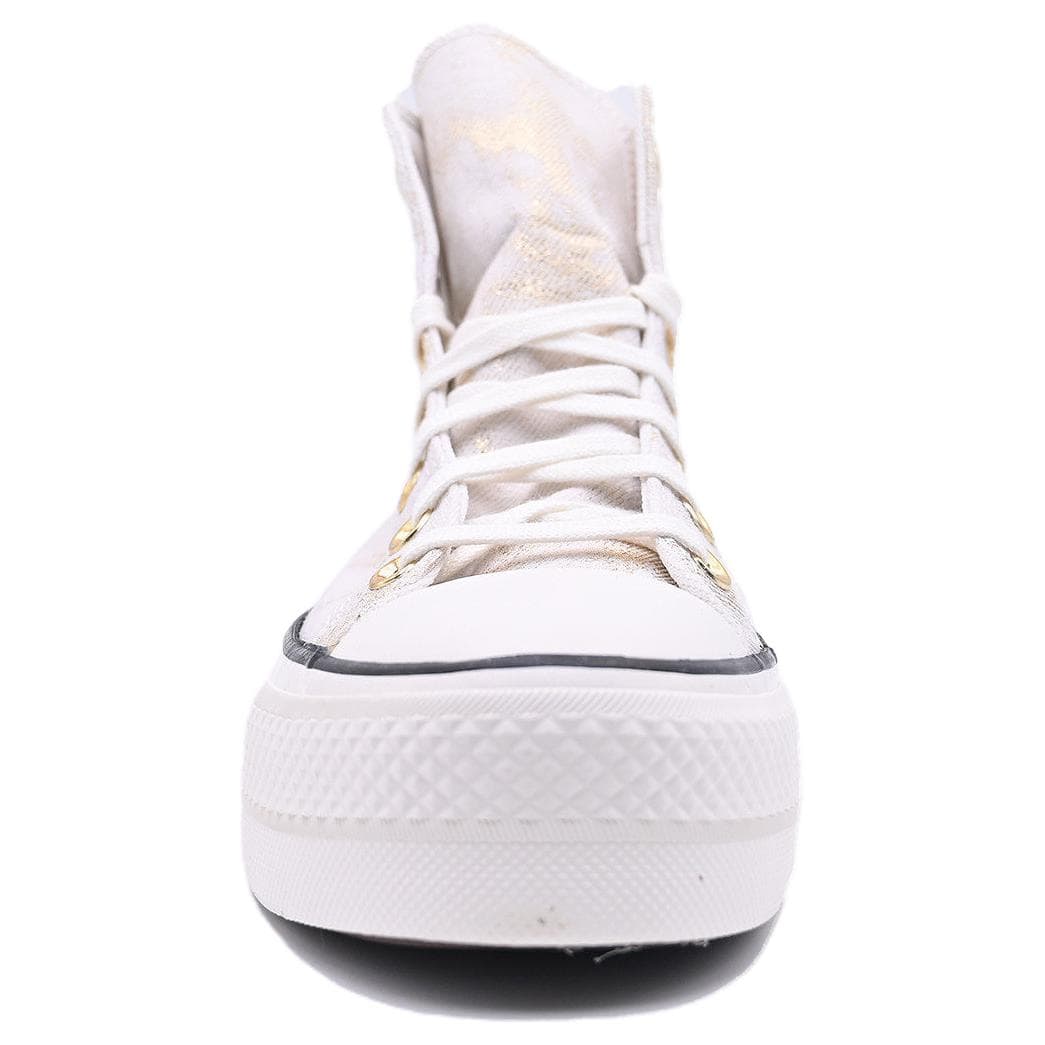Кеды Converse Chuck TAYLOR All Star Lift Хай-топы Кеды Женские Желтый белый - изображение 5