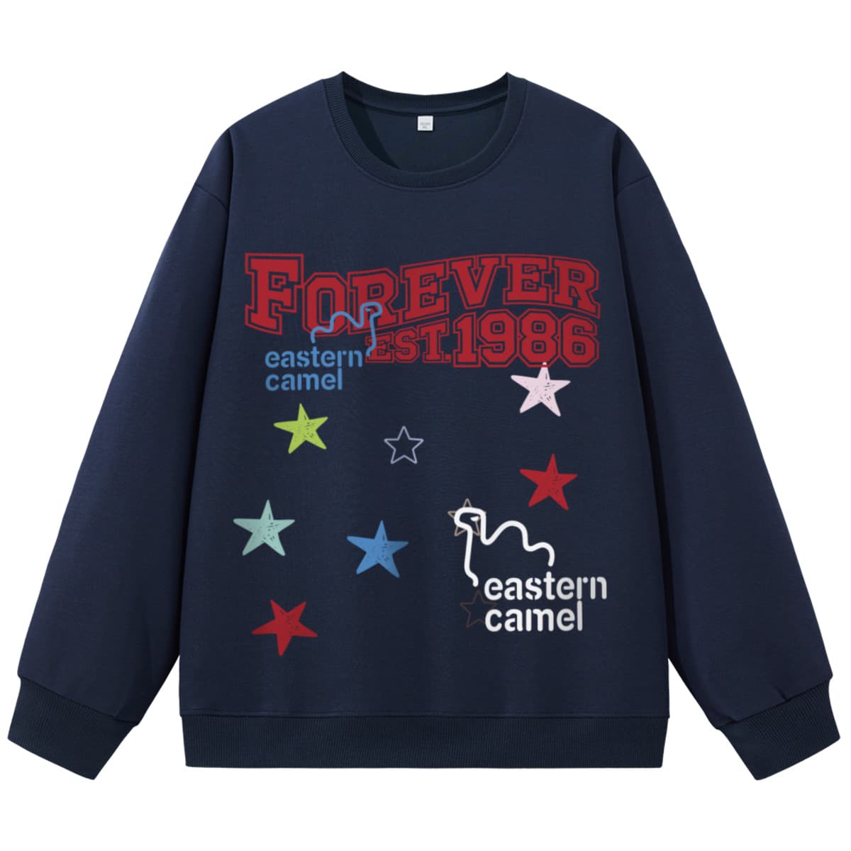 Худи EASTERN CAMEL Темно-синий Унисекс Толстовки - изображение 1