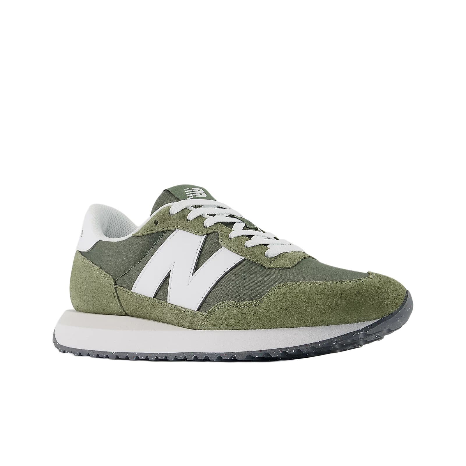 Кроссовки New Balance NB 237 Повседневная обувь Низкий топ Зеленый Белый Мужской - изображение 2