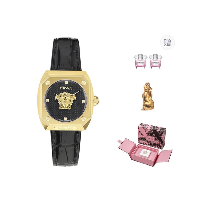 Механические часы Versace Medusa Antares Quartz 35mm Red - изображение 1