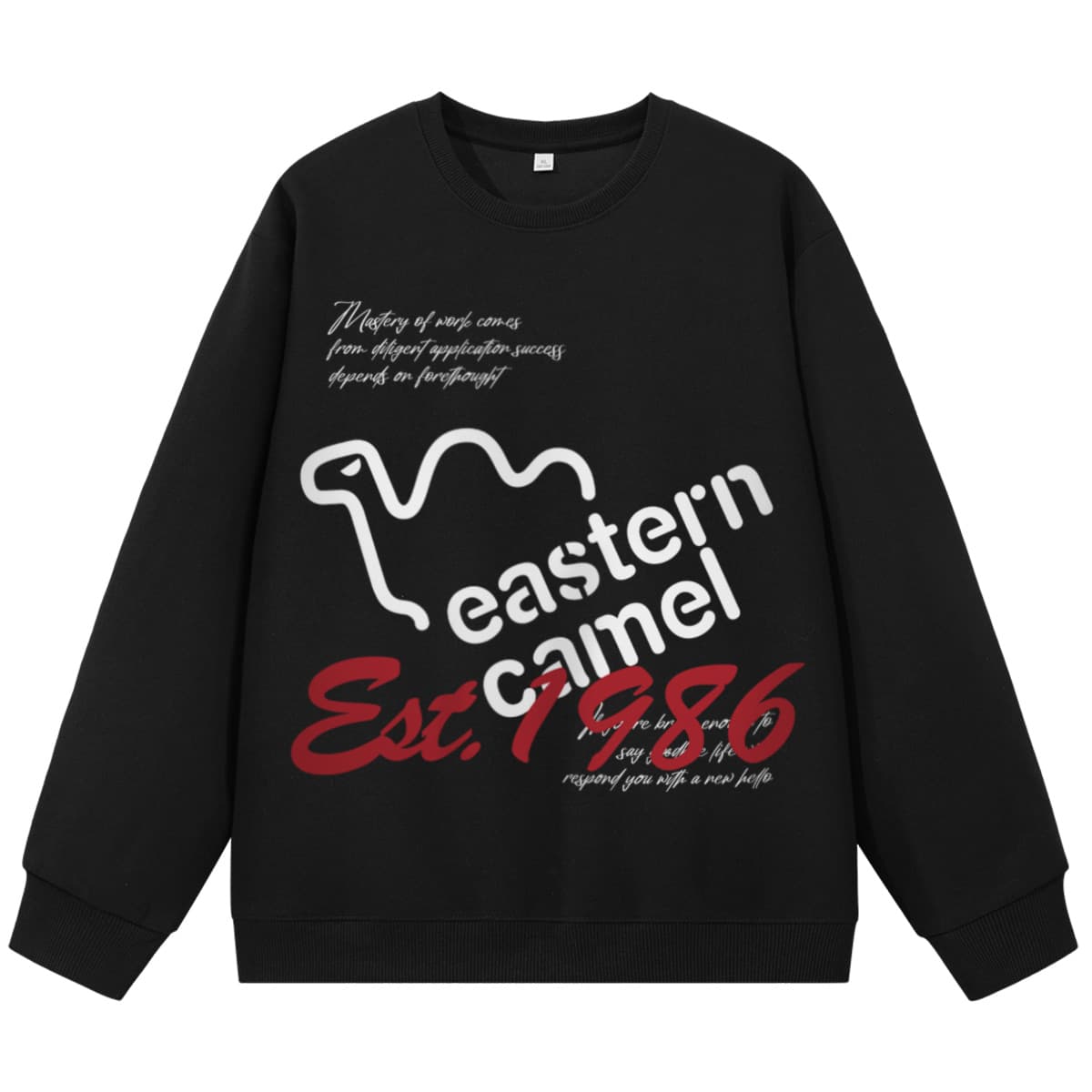 Худи EASTERN CAMEL Черный Унисекс Толстовки - изображение 1