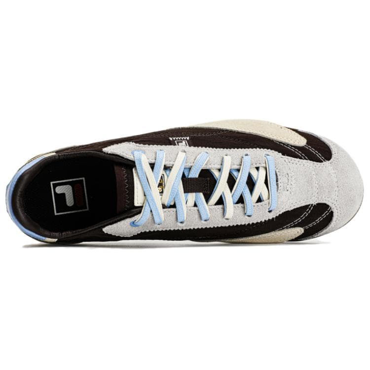 Кроссовки FILA RITMO SLEEK Дышащий Легкий Лоу-топы Повседневная обувь Женские Черный бежевый - изображение 4
