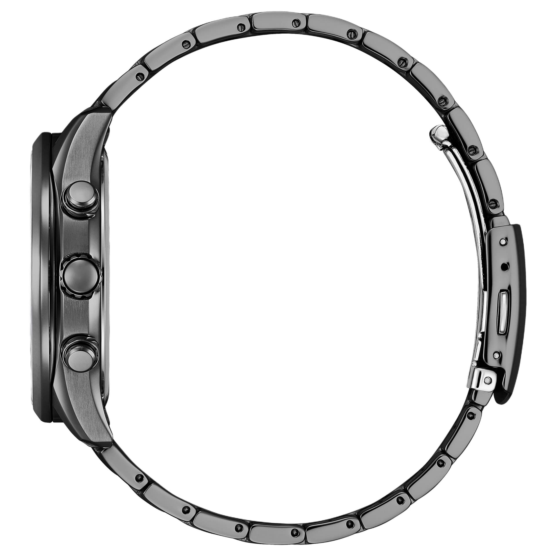 Часы CITIZEN Sky Eagle Collection Кварцевый механизм на солнечной энергии Нержавеющая сталь Ионное покрытие Шнуровка Watch - изображение 2