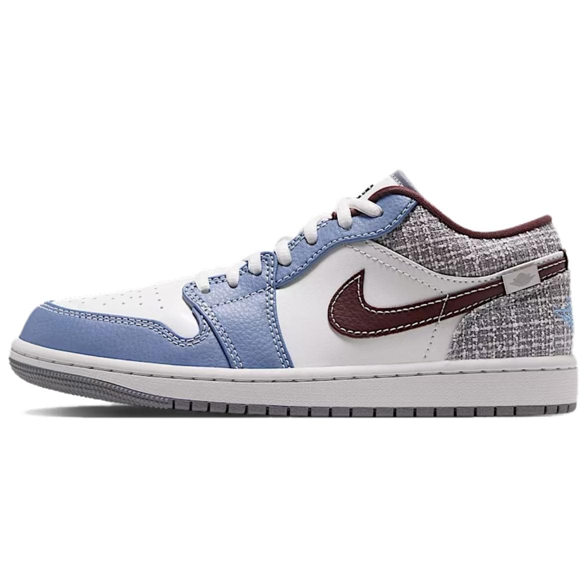 Ретро баскетбольные кроссовки Jordan Air Jordan 1 Ретро-баскетбольные кроссовки Low Топ PEAK Белый Рок PEAK Белый Женские - изображение 1
