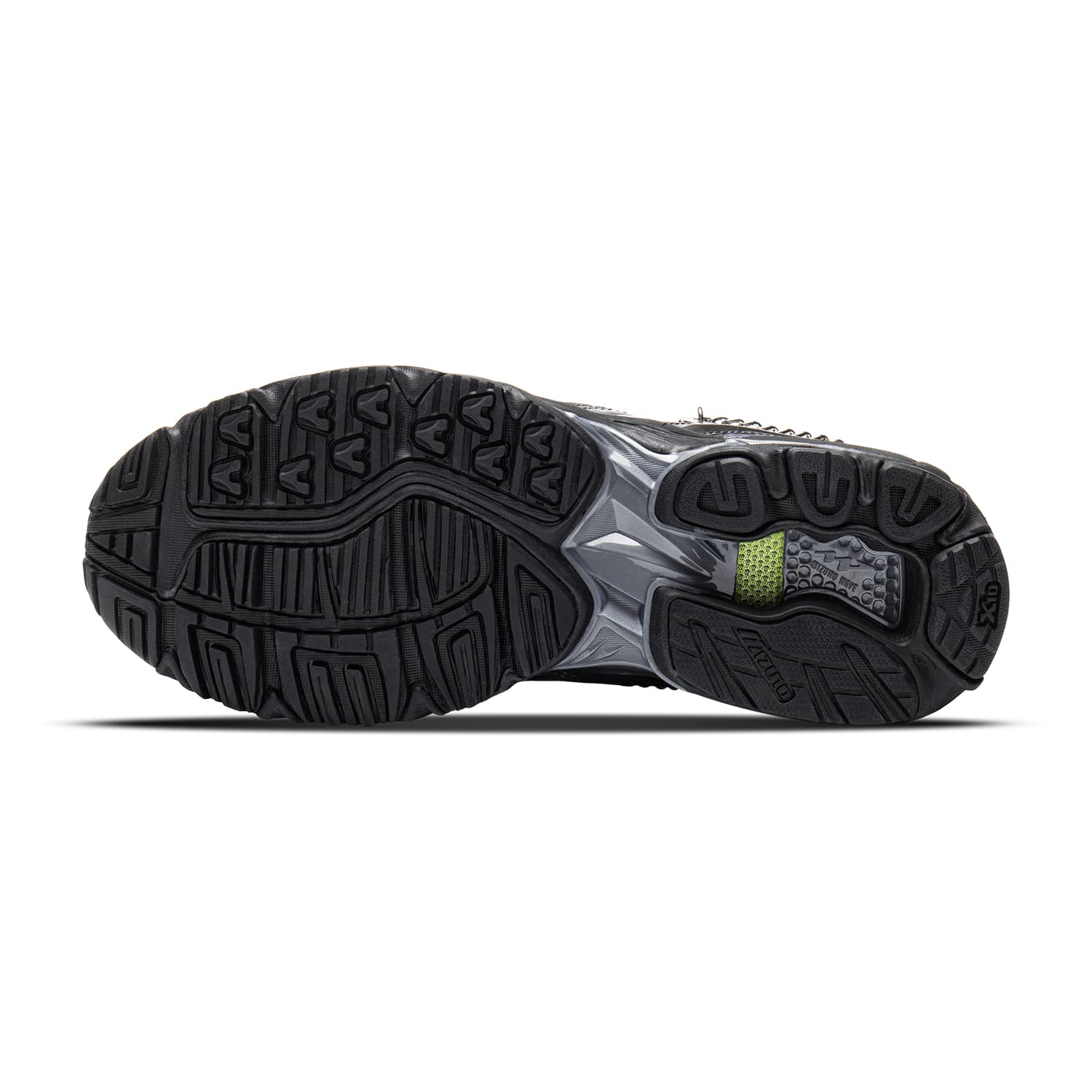 Кроссовки Mizuno Wave Rider 10 Лоу-топы Повседневная обувь Женские Черный - изображение 6