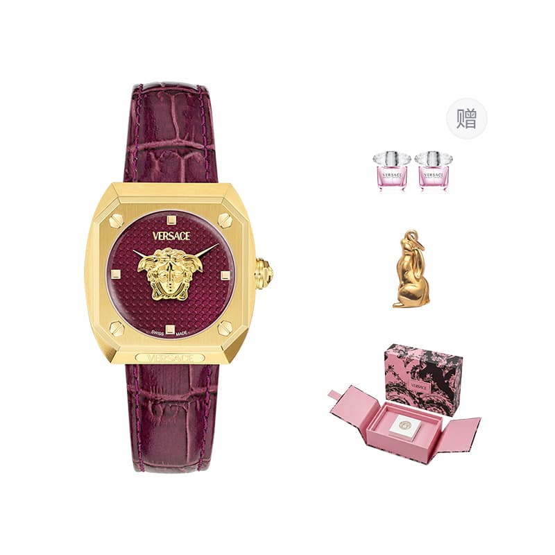Механические часы Versace Medusa Antares Quartz 35mm Red - изображение 6