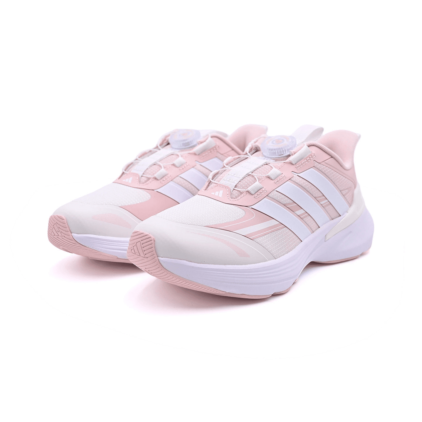 Кроссовки Adidas LIGHTDART Лоу-топы Беговые кроссовки Розово-белый Детский - изображение 4