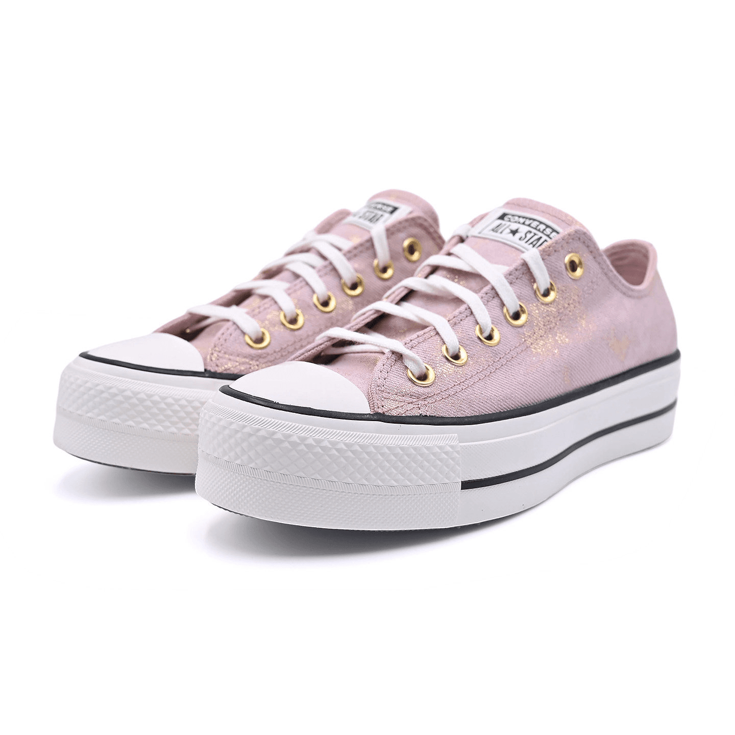 Кеды Converse Chuck TAYLOR All Star Lift Лоу-топы Кеды Женские Светло-розовый - изображение 4