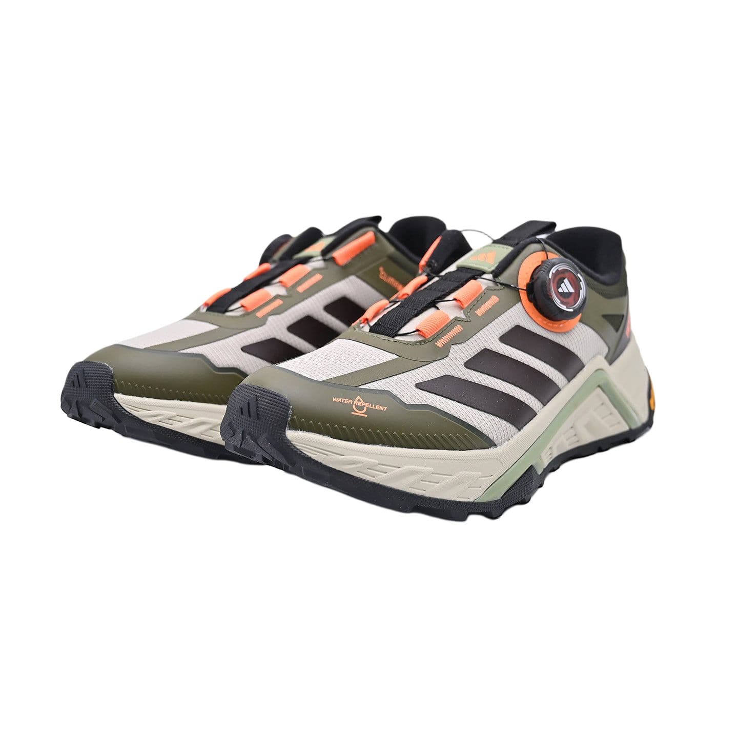 Adidas TERREX FREEHIKER SL Лоу-топы Уличная обувь Черный белый зеленый Детский - изображение 4
