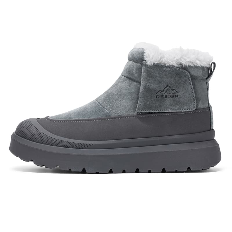 SHIBU Зимний Удобный Fashion Versatile Снежное поле Флисовая подкладка Антискользящий Платформа Утепленная обувь - изображение 1