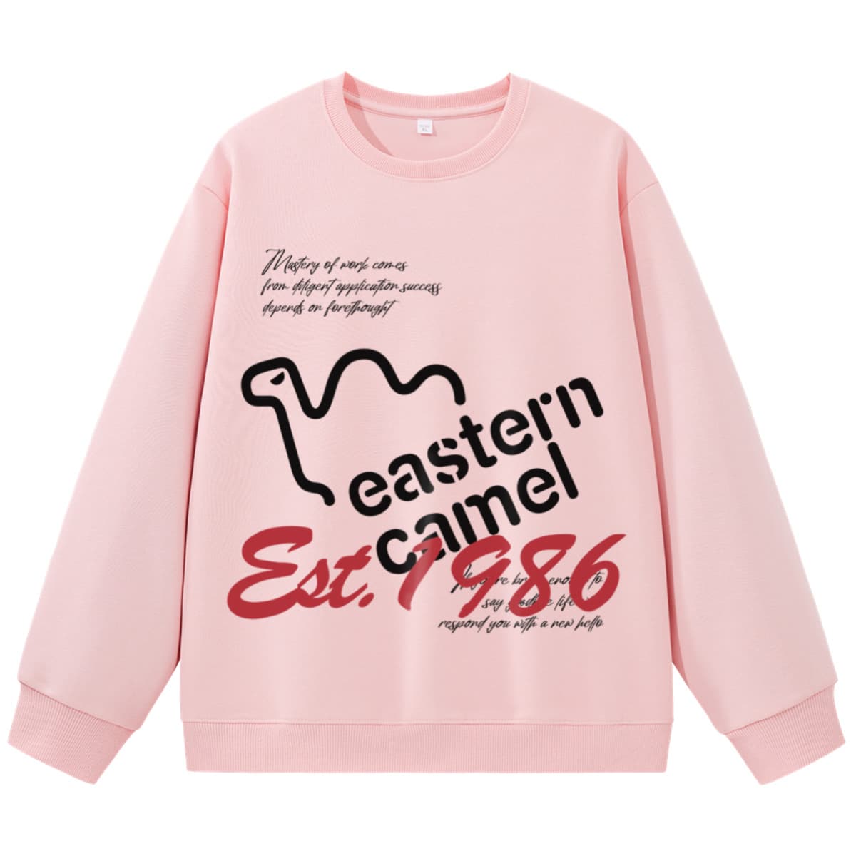 Худи EASTERN CAMEL Розовый Унисекс Толстовки - изображение 1