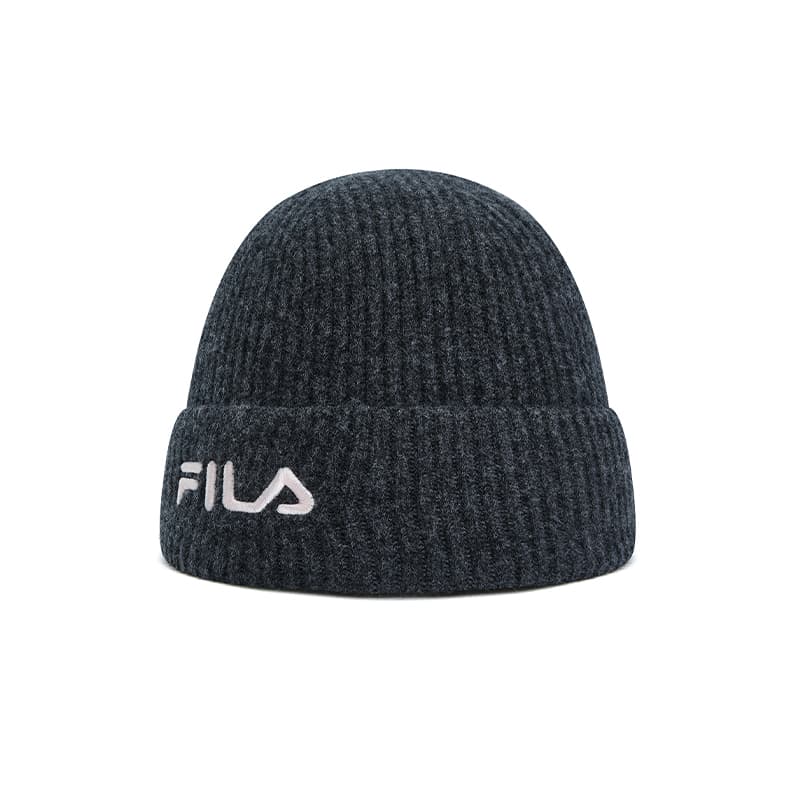 Шапка FILA Эластан Овечья шерсть Полиамид Шапки-бини Унисекс Holy Sword Серый - изображение 1