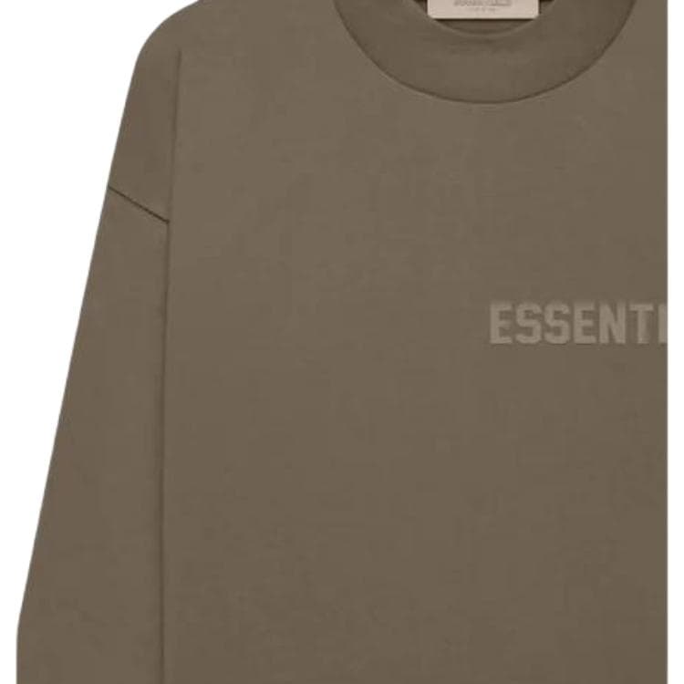 Футболка Fear of God Essentials FW22 Ls Tee Wood T - изображение 4
