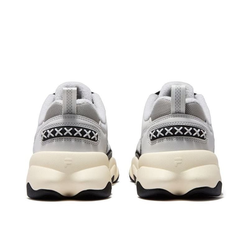 Кроссовки для бега FILA FUSION WATERBEAR Беговые кроссовки Низкие Лотос Серый Дикий Голубь Серый Мужской - изображение 5