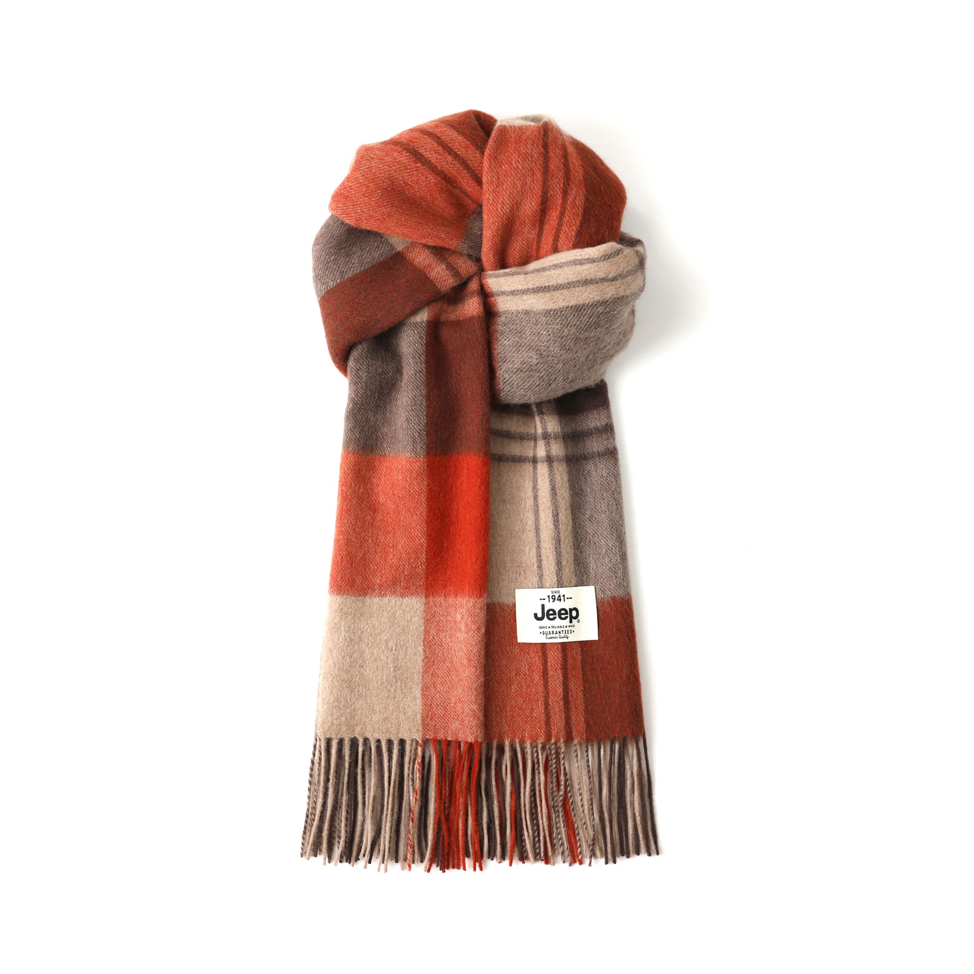 Шарф Jeep Wool Knit Платки Унисекс - изображение 1