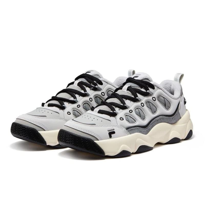 Кроссовки для бега FILA FUSION WATERBEAR Беговые кроссовки Низкие Лотос Серый Дикий Голубь Серый Мужской - изображение 3