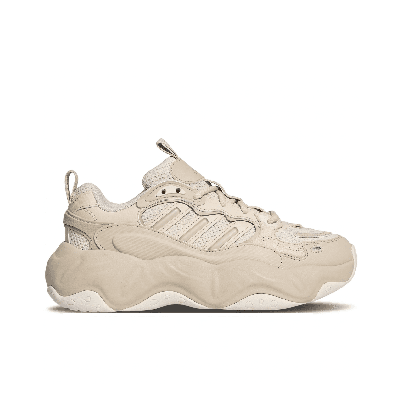 Кроссовки Adidas Vallina массивные кроссовки Low Топ Бокситовый коричневый Хаки коричневый Льняная ткань Кристальный Коричневый Женские - изображение 2