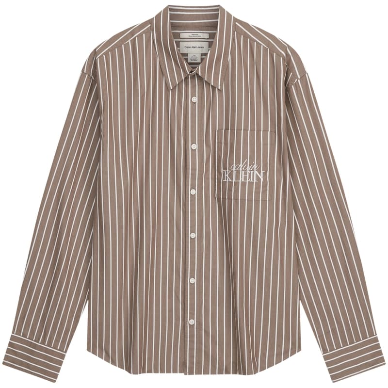 Рубашка Calvin Klein PF7-Кофе Мужские Рубашки - изображение 1