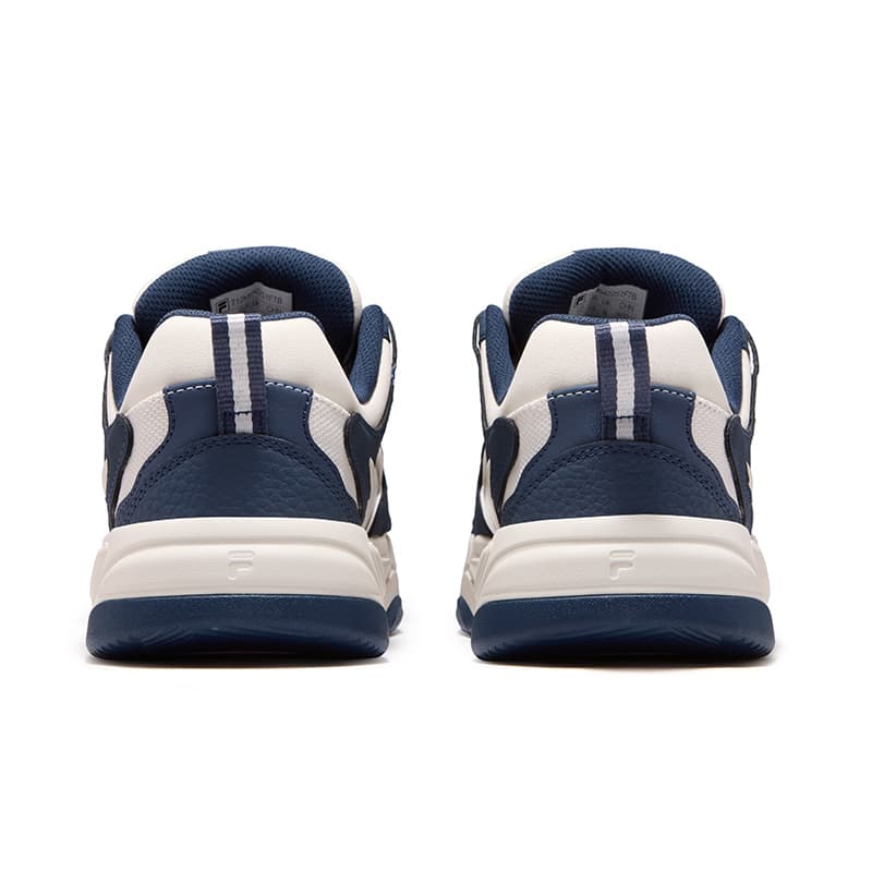 Кроссовки FILA FUSION BANK 2 DX Cool Skate Shoes 2 Лоу-топы Скейтборд Обувь Мужская Тофу Белый Армейский Синий - изображение 5