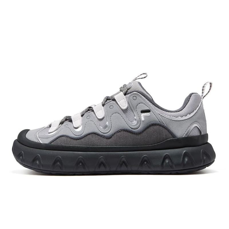 Кроссовки FILA FUSION PISA FLAT Cone Shoes Текстиль Синтетическая кожа Низкие кеды Скейтборд Обувь Женская - изображение 1