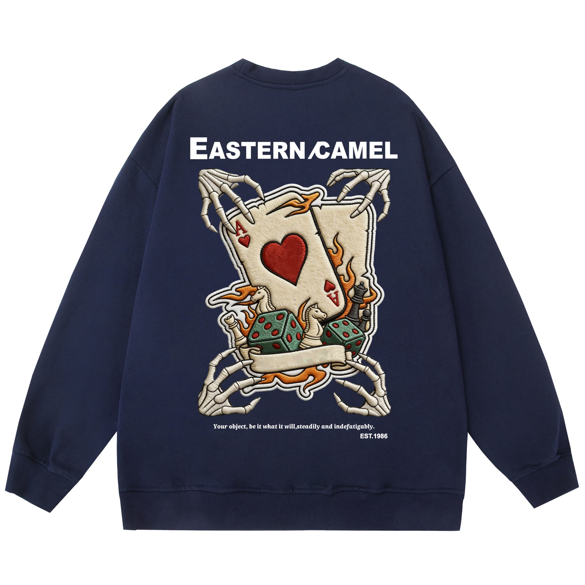 Кофта EASTERN CAMEL Свитшот с круглым воротником Унисекс - изображение 2