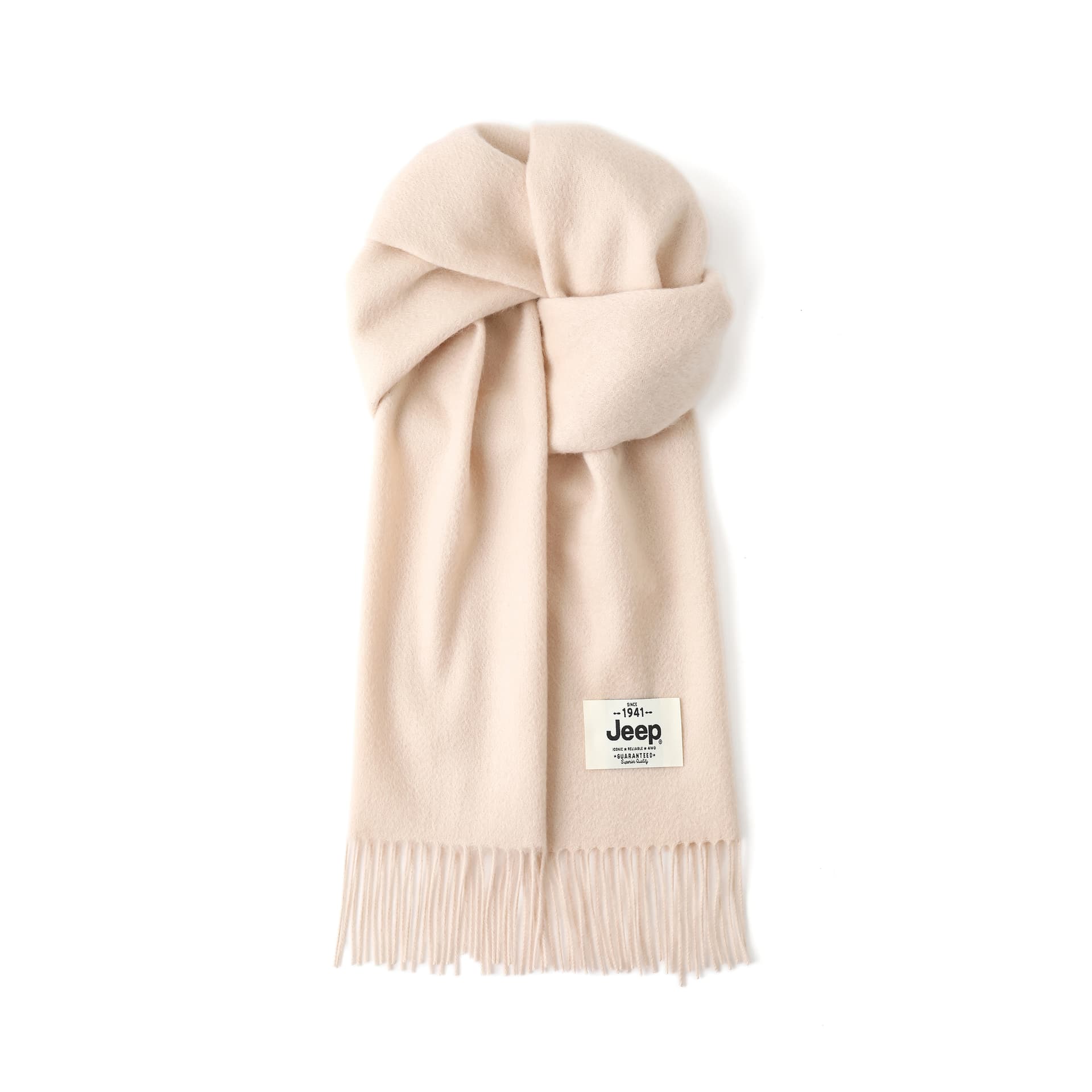 Шарф Jeep Плюш с кольцевым рисунком Knit Scarves Unisex - изображение 1
