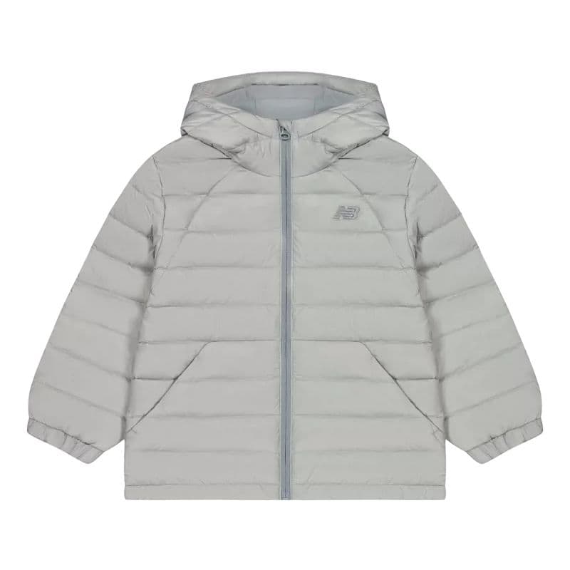 new balance Серый Kids Пуховики - изображение 1