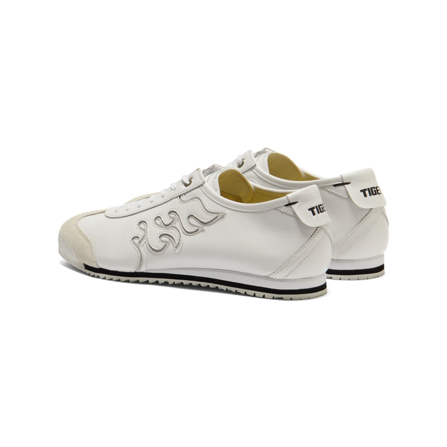 Кроссовки Onitsuka Tiger MEXICO 66 FIRE Противоскользящая износостойкая Лоу-топы Повседневная обувь Унисекс Белый - изображение 4