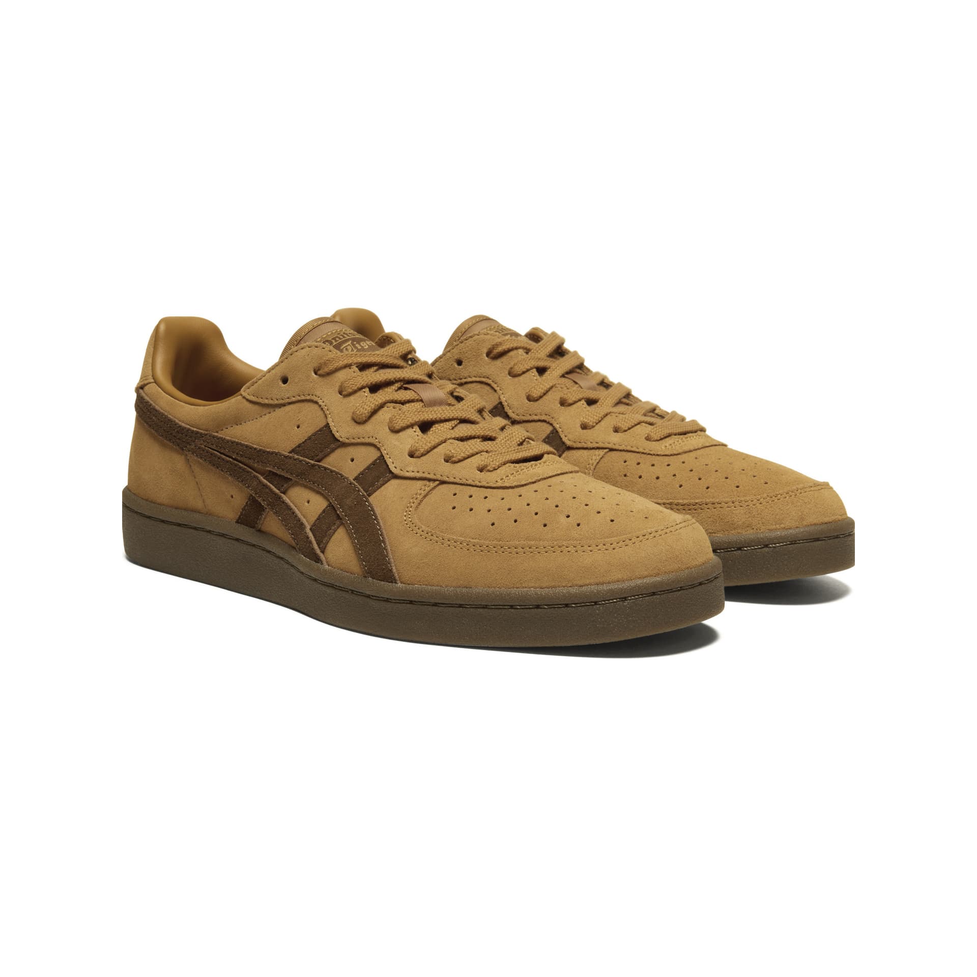 Кроссовки Onitsuka Tiger GSM Кеды для скейтбординга Лоу-топы Коричневый Унисекс - изображение 3