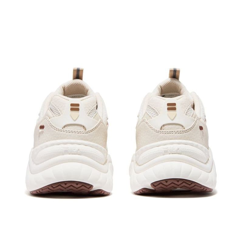 Кроссовки FILA FUSION Windy Низкие кеды массивные кроссовки Мужские Снег Березово-коричневый - изображение 5