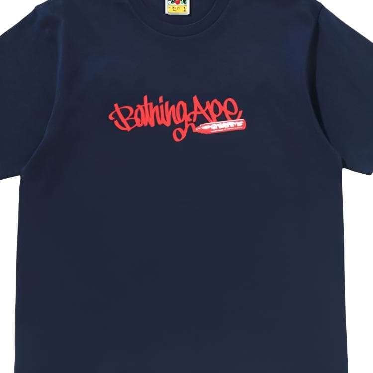 Футболка A BATHING APE FW26 Bape MARKER PEN MOTIF Футболка Унисекс - изображение 3