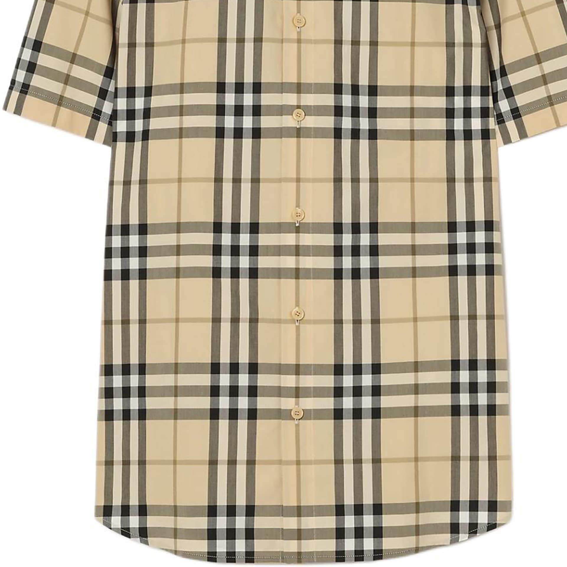 Рубашка Burberry Коричневые Мужские Рубашки - изображение 2